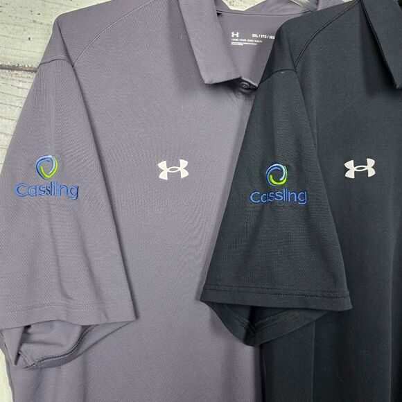 Under Armour Cassling Polo Shirts Lot Men’s 3XL (2) - Picture 3 of 12